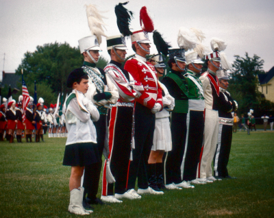 Drum Majors on Retreat (Batavia, 1969)
Photo by Don Daber
Keywords: 1969