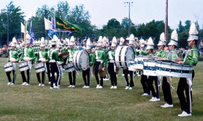 Toronto Optimists (Batavia, 1969)
L-R Rick Rousell, Jim Taylor, Larry Blandford, Dana Burrage and ????

Photo by Don Daber
Keywords: 1969