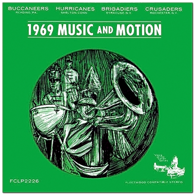 Album Cover for 1969 Music In Motion 
Artwork by Don Daber
Keywords: 1969