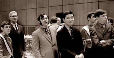 George Nasello, Ben Burrage, Joe Gianna, Ron Chong and Bill Kane (1969)
Photo by Barry Bell
Keywords: 1969