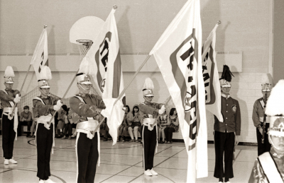 Torointo Optimists Guard performing (Toronto, 1970)
Photo by Don Daber
Keywords: 1970