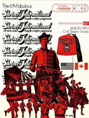 Cover of the 1970 Shriners Show Program
Submitted by Linda Purgas
Keywords: 1970