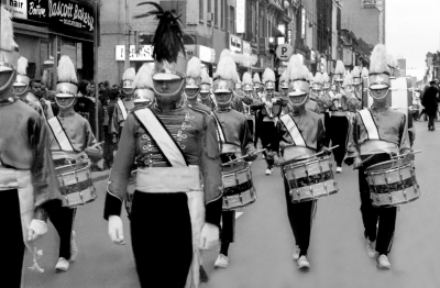Vern Johansson leads the Toronto Optimists (Shriners Parade, 1970)
Photo by Don Daber
Keywords: 1970