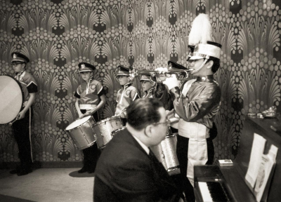 George Tamaki playing with the Optimist Cadets (1970)
Photo by Don Daber
Keywords: 1970