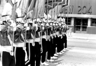 Toronto Optimists guard on parade (1971)
Photo by Don Daber
Keywords: 1971