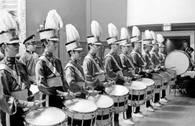 Toronto Optimists drumline (Wearing of the Green, 1971)
Photo by Don Daber
Keywords: 1971