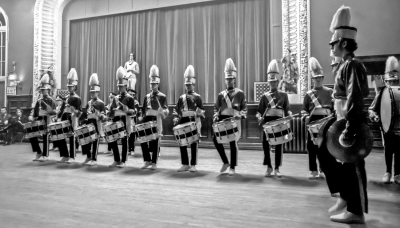 Toronto Optimists drumline (Wearing of the Green, 1971)
Photo by Don Daber
Keywords: 1971