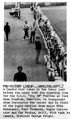 Toronto Optimists at the Big Ten (1972)
By Don Daber (from Green Capsule Comments)
Keywords: 1972
