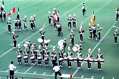 Toronto Optimists at the Big 10 Prelims (Hamilton, 1972)
Photo submitted by Randy Cochrane
Keywords: 1972