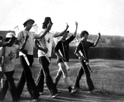 Rifle line (1972 Flesherton camp)
Photo submitted by Randy Cochrane
Keywords: 1972