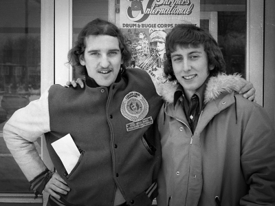 Peter Byrne and Larry Blandford (1972)
Photo by Don Daber
Keywords: 1972