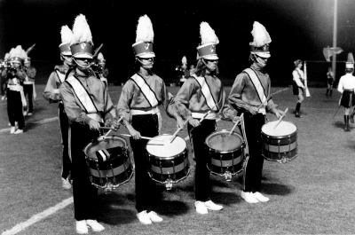 1st snare is Scorras, then Dave Philips, Bob Lemon and Rod Patterson, Seneca Princemen (1972)
Submitted by Rod Patterson
Keywords: 1972