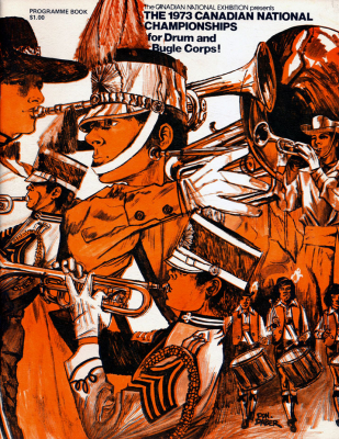 Cover of the 1973 Nationals Program (by Don Daber)
Submitted by Linda Purgas
Keywords: 1973