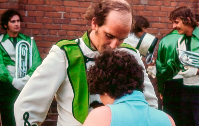 Peter Byrne was Drum Major for this show, Toronto Optimists (Brantford, 1975)
Photo by Don Daber
Keywords: 1975