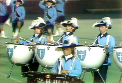 Carol Munro (in front, wearing glasses) Oakland Crusaders (DCI, 1976)
Keywords: 1976