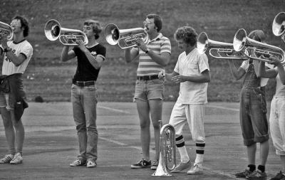  Tom Stokland, Steve Trevor, Phil McArthur, Mike Collins, Ray Koch (1977)
Photo taken by Bob Carell
Keywords: 1977
