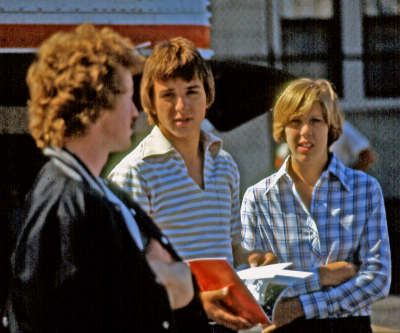  Mike Williams, Ray Bassett, Jan Bower
Photo taken by Bob Carell
Keywords: 1977