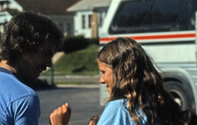  Mark Lewis and Sandy Coull (1977)
Photo taken by Bob Carell
Keywords: 1977