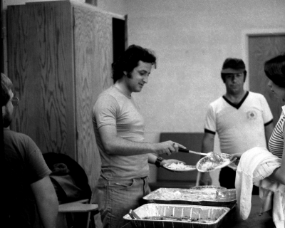 George Nasello, John Konstantinou (1977)
Photo taken by Bob Carell
Keywords: 1977