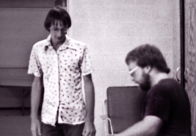 Greg Wardle and Steve Malloy (1977)
Photo taken by Bob Carell
Keywords: 1977