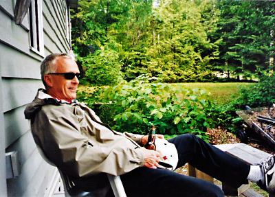 Len Perrin at Phil's cottage (2005)
Photo by Phil Hennings
Keywords: 2005