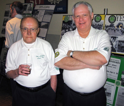 Clare Reid and Vern Reid (Seneca Optimists reunion, 2006)
Photo by Phil Hennings
Keywords: 2006
