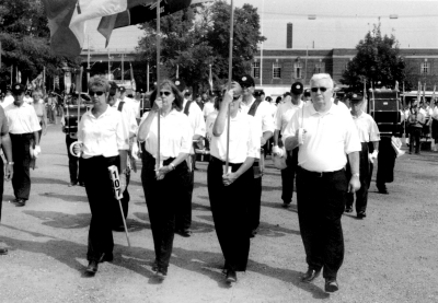 Optimists Alumni march in the Warriors Day Parade (CNE, Toronto, 2006)
Photo by Eric McConachie
Keywords: 2006