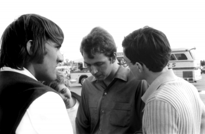 Randy Cochrane, (?), Paul Thompson, Mike Arsenault (about 1971)
Photo by Don Daber
Keywords: 1971 2006