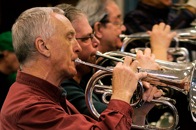 Len Perrin, Dave Bruce and Ron Chong (Rehearsal, 2009)
Photo by David Johns
Keywords: 2009 2007