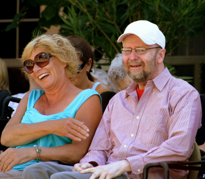 Mary Ann and Wayne Dean (Honouring Wayne Dean, 2008)
Photo by Charlene Nicholson
Keywords: 2008
