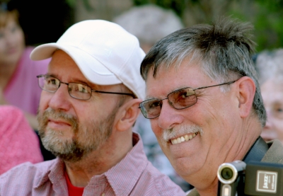 Wayne Dean and Marcel Smolinski (Honouring Wayne Dean, 2008)
Photo by Charlene Nicholson
Keywords: 2008