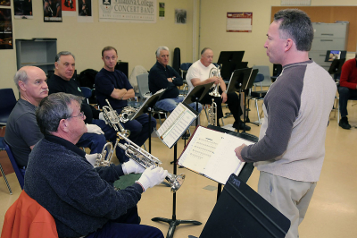 Rehearsing at Villanova (2008)
Photo by David Johns
Keywords: 2008