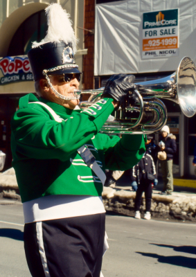 Mike Lang, Optimists Alumni (Toronto St Pat's Day Parade, 2008)
Photo by Eric McConachie
Keywords: 2008