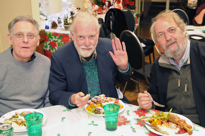 Eric McConachie, Don Daber and Paul Thompson (Christmas, 2008)
Photo by David Johns
Keywords: 2008