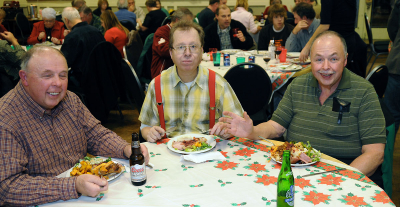 Rick Shearer, Toby Frechette and John Shearer (Christmas 2008)
Photo by David Johns
Keywords: 2008