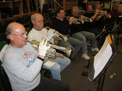 Rehearsing at St Mike's (2008)
Photo by Phil Hennings
Keywords: 2008