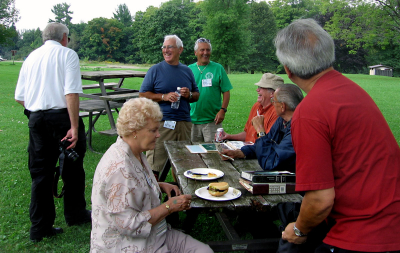 Josie Chong, Henry Beben, Ed Nanni, Warren Berger, Bob Brown, Collin Hedworth. Ron Chong (2008 Reunion)
Photo by Phil Hennings
Keywords: 2008