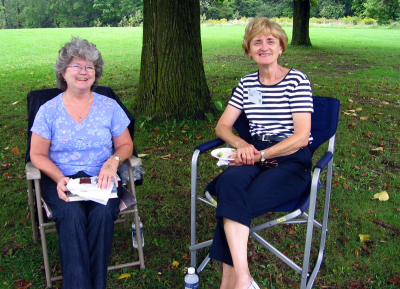Norma Nanni and Carol Beben (Reunion 2008)
Photo by Phil Hennings
Keywords: 2008