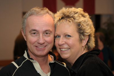 Doug Roblin & Glenda Tokiwa (Christmas Social, 2009)
Photo by David C. Johns
Keywords: 2009