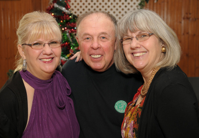 Judy Davidson, Rick Shearer and Jan Forsythe (Christmas Social, 2009)
Photo by David C. Johns
Keywords: 2009