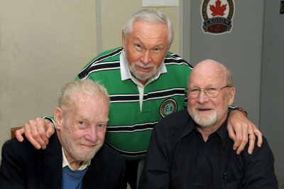 Don Daber, Henry Beben and Barry Bell (Christmas Social, 2009)
Photo by David C. Johns
Keywords: 2009