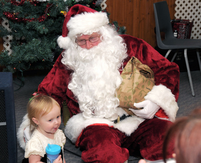 Santa and friend (Christmas Social, 2009)
Photo by David Johns
Keywords: 2009