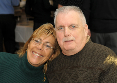 Carol Munro and John Giblin (Christmas Social, 2009)
Photo by David C. Johns
Keywords: 2009