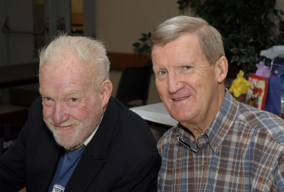 Don Daber and Mel Dey (Christmas Social, 2009)
Photo by David C. Johns
Keywords: 2009