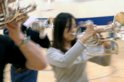 Rehearsing at Villanova (2009)
Photo by David Johns
Keywords: 2009
