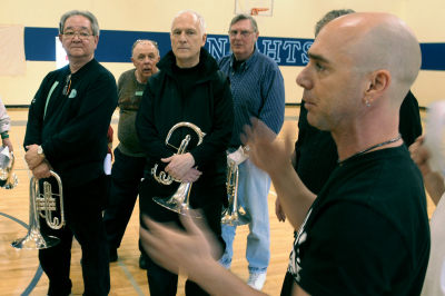 Rehearsing at Villanova (2009)
Photo by David Johns
Keywords: 2009