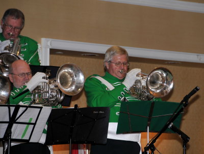 L-R: Bob Brown, Barry Bell and Peter Burton, Optimists Alumni Ensemble (G.A.S., 2009)
Photo by Charles Kammer
Keywords: 2009