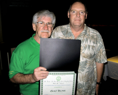 Gord Brown and Ric Brown (Rochester 2009)
Photo by David Johns
Keywords: 2009