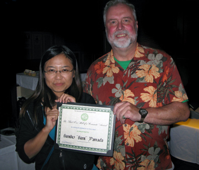 Kimiko Yamada & Brian Hogan (Rochester, 2009)
Photo by David Johns
Keywords: 2009