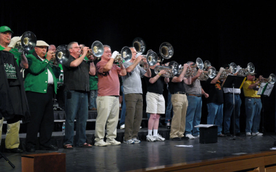 Optimists Alumni rehearsing (Simcoe, 2009)
Photo by Eric McConachie
Keywords: 2009